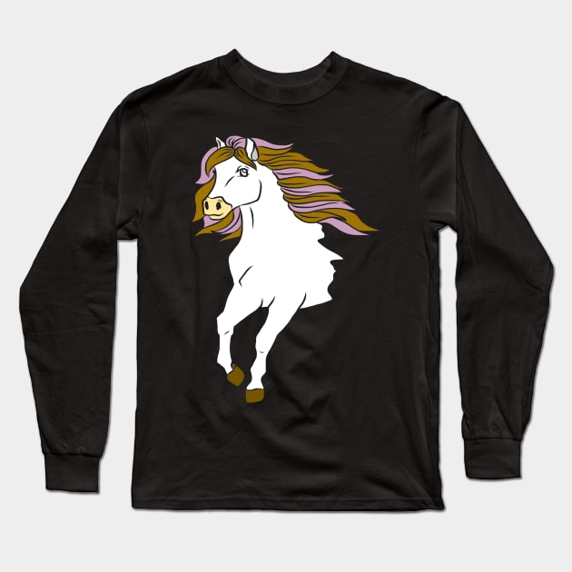 A very nice horse and pony dressage Long Sleeve T-Shirt by KK-Royal